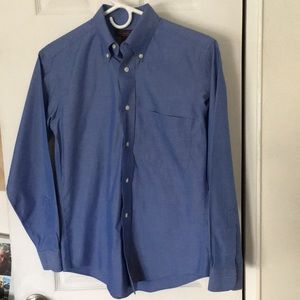 Brooks Brothers Boys Dress Shirt Blue 14 like new